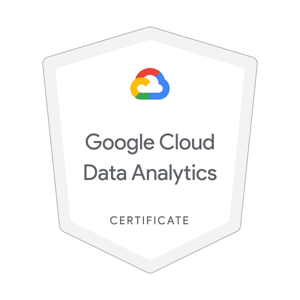 Google Cloud Data Analytics Certificate